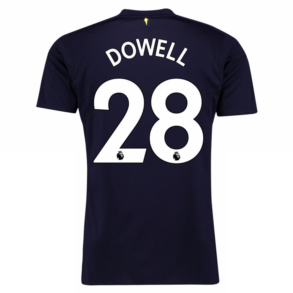 Everton Trikot Ausweich Dowell 2017-18 Fussballtrikots Günstig